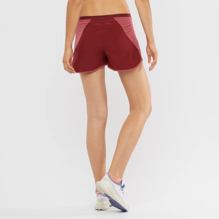 Salomon Cross 3'' Women's Running Shorts Pink | CA 98Q64